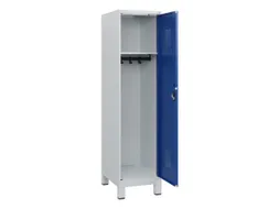 schoollocker,HxBxD 1630x400x500mm,1vak,vak B 400mm,cil.-slot,voeten