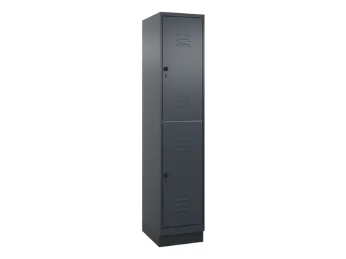 dubbeldekse locker,HxBxD 1950x400x500mm,1x2vak.,vak B 400mm
