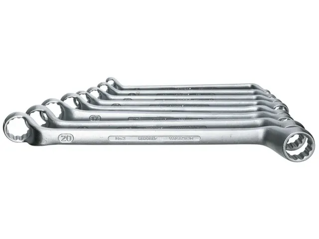GEDORE 2-120dubbelsleutelset 12stuks 6-32mm