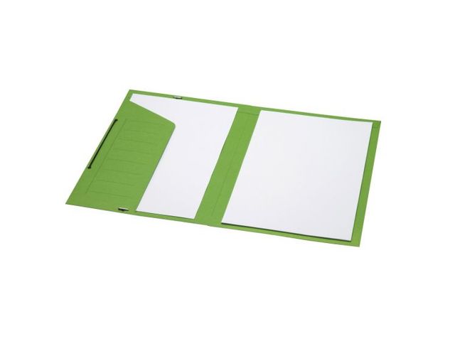Elastomap Jalema Secolor folio groen karton | Elastomappen.nl