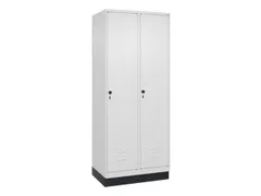 locker voor scheiding van kleding,HxBxD 1950x800x500mm,2vak