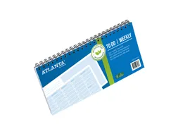 Things to do Djois Atlanta recycled papier Weekly 297x150mm 60vel 70gr