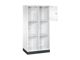 grootvolume-lockersysteem,HxBxD 1750x820x500mm,2x3vakken,cil.-slot - 2