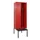 locker met bank,voor scheiding van kleding,HxBxD 2120x600x815mm,2vak