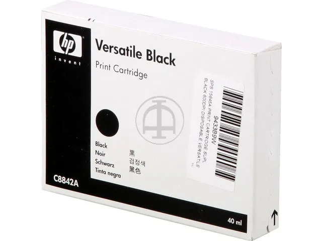 Cartouche d'encre HP Versatile C8842A Noir