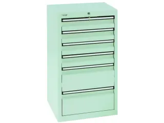 ladekast,HxBxD 900x500x500mm,6lade(n),centr. vergrendeling - 2