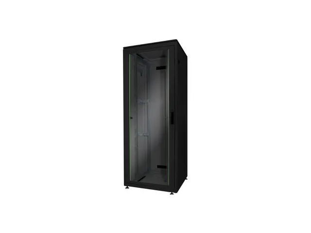 Netwerkkast 32U Unique serie 800x800 mm (BxD) Zwart