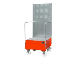 Verrijdbare Opvangbak,V. 1X200L Vat,Opvangvol. 203L