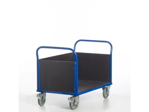 Wagen Met Drie Wanden,Draagverm. 1200Kg,Zeefdrukplaatplaat,3Wanden