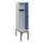 locker met bank,HxBxD 1950x400x815mm,1vak,vak B 400mm,draaigrendel