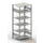 dossierstelling,grondveld,HxBxD 1850x806x635mm,vaklast 80kg