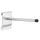 universele houder,v. sleufplaat,rond,L 200mm,Ø 12mm,RAL7016