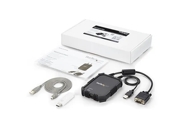 USB 2.0 KVM console - draagbare laptop Crash cart adapter met bestands