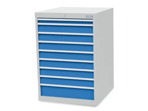 ladekast,HxBxD 1019x705x736mm,9lade(n),volledig uittrekbaar