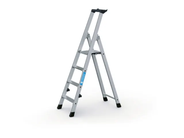 Boktrap Aluminium H 0 83M L 1 57M 4Treden Incl. Platform