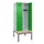 locker met bank,HxBxD 2120x800x815mm,2vak,vak B 400mm,cilinderslot