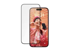 PanzerGlass Ceramic Protection for iPhone 15 | Ultra-Wide Fit w. Ea