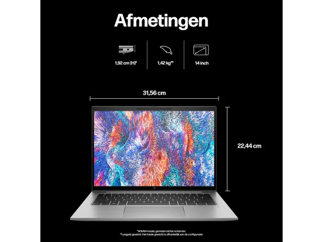 PC portable tactile 14 inch HP ZBook Firefly G11 Intel Core Ultra 7 15
