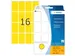 HERMA 2451 Universele etiketten 25x40mm Geel 512 stuks