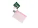 Pochette à fermeture éclair Foldersys EVA A7 sans PVC rose pastel