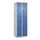 dubbeldekse locker,HxBxD 1850x600x500mm,2x2vak.,vak B 300mm