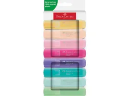 Markeerstift Faber-Castell 46 Pastel 8stuks blush, roze, lila, turquoi