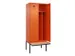 locker met bank,voor scheiding van kleding,HxBxD 2120x800x815mm,2vak