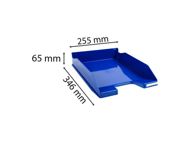 Brievenbak COMBO MIDI glossy blauw