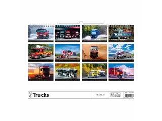 Kalender 2027 Helma 365 31.5x45cm vrachtwagen - 6