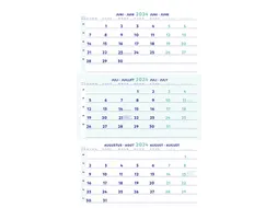 3-Maandkalender 2027 Brepols 30x43cm