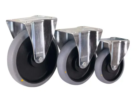 Wielen Met Massief Rubberen Banden,V. Platformwagen,Massief Rubber