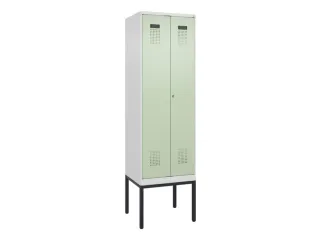 locker voor scheiding van kleding,HxBxD 2120x600x500mm,2vak - 2