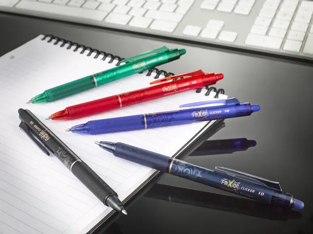 Rollerpen Pilot Frixion Ball Clicker 1.0mm Brede punt Blauw