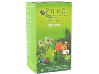 Puro Bio thee Mix Fairtrade 25 zakjes - 6