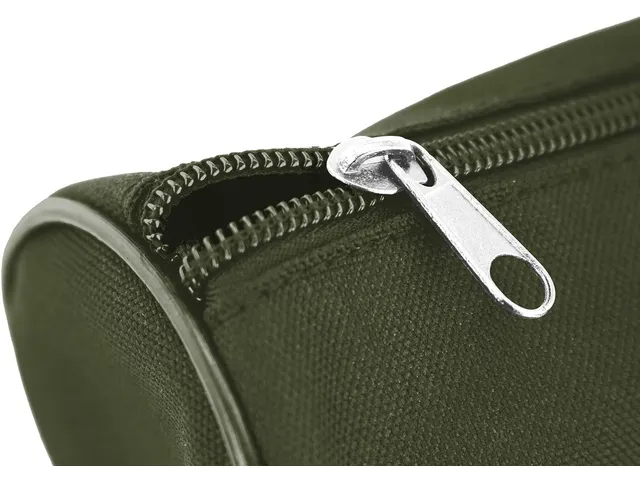 Trousse, Rond, Ft 20 X 8,5 Cm, Vert Foncé