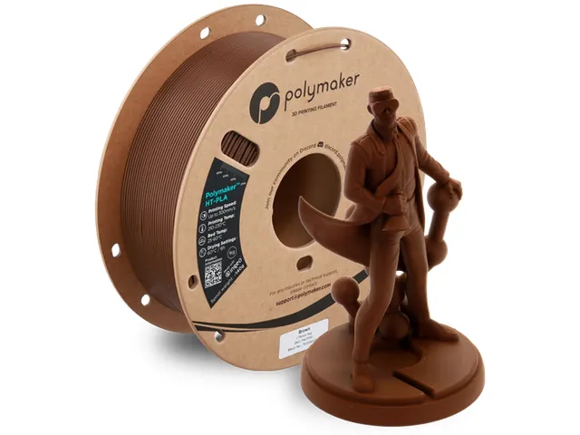 HT-PLA 1,75mm bruin 1kg Polymaker 3d filament