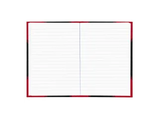 Notitieboek Bantex zwart/rood A5 lijn 70gr 96vel - 4