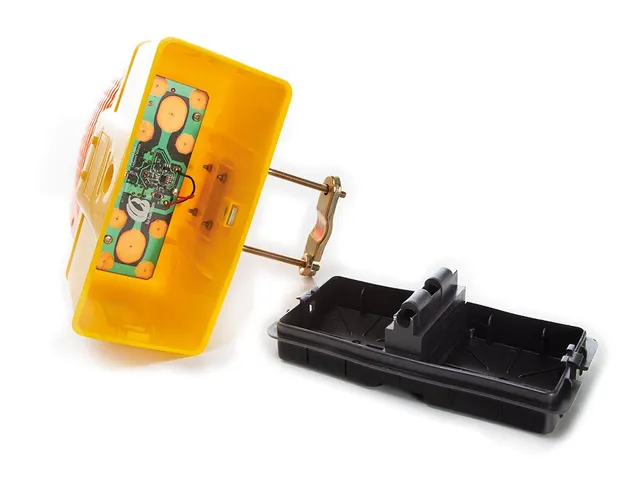 Oranje led werflamp voor hoge zichtbaarheid