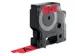 Labeltape Dymo 45807 D1 720870 19mmx7m zwart op rood