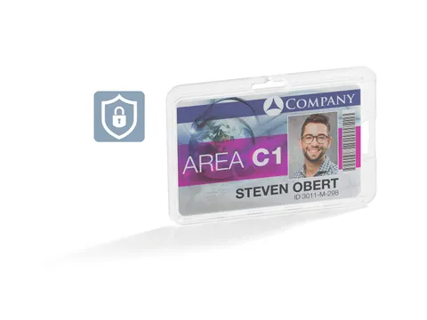 Durable 8928 Badge Kaarthouder permanent gesloten voor Veiligheidspas