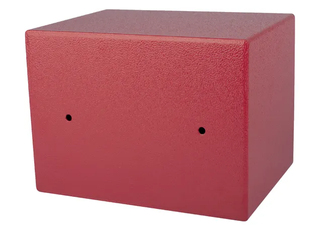 Kluis Pavo mini elektronisch 230x170x170mm rood