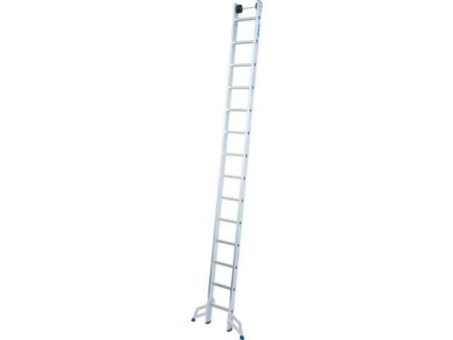 multifunctionele telescoopladder,3x14,sporten,balk L 3,9-10,25m