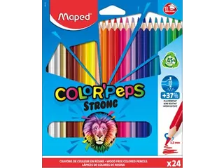 kleurpotlood Color'Peps Strong 24 potloden - 1