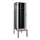locker met bank,voor scheiding van kleding,HxBxD 2120x600x815mm,2vak