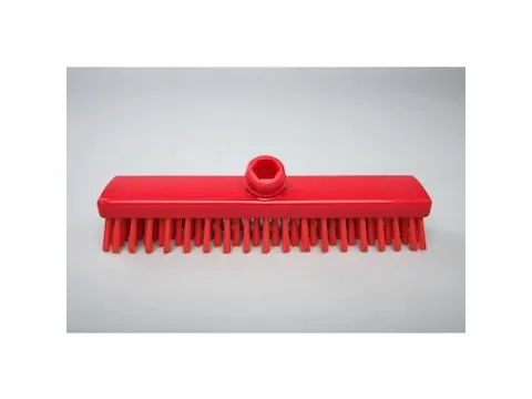 Ecolab Vloerschrobber harde vezels 28cm Rood