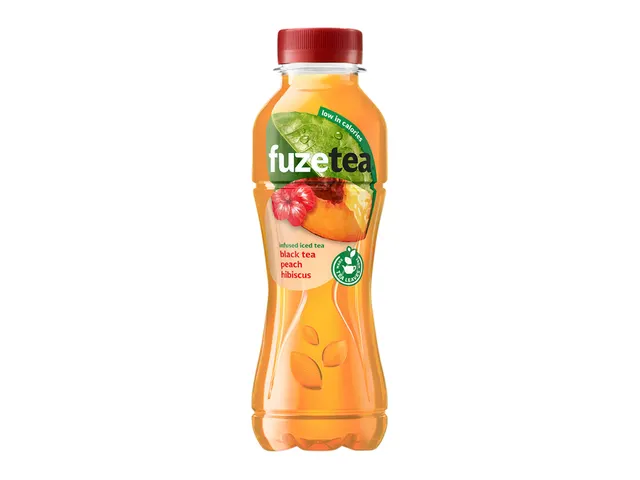 Frisdrank Fuzetea peach hibiscus petfles 400ml
