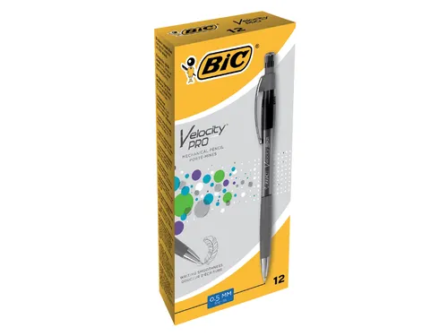 Vulpotlood Bic Velocity Pro HB 0.5mm grijs