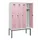 schoollocker,HxBxD 1950x1200x500mm,4vak,vak B 300mm,draaigrendel