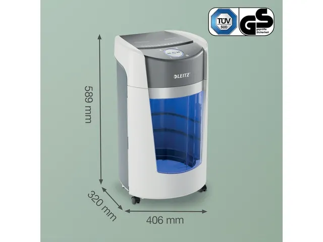 Papiervernietiger Leitz IQ OptiMax Office 2x15mm