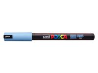 Verfstift Posca PC1MR Extra Fijne punt 0,7mm IJsblauw